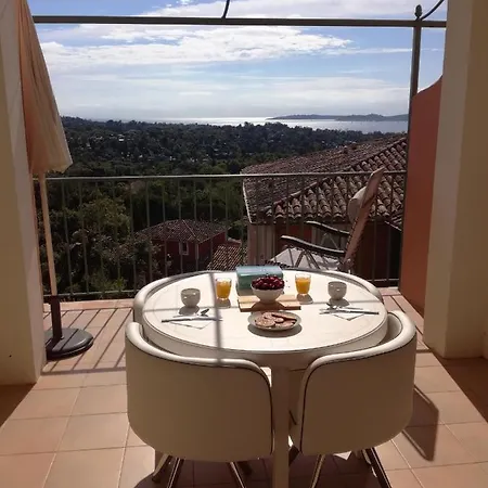 Apartamento T2 Climatisé Vue Mer Les Restanques Du Golfe De St Tropez